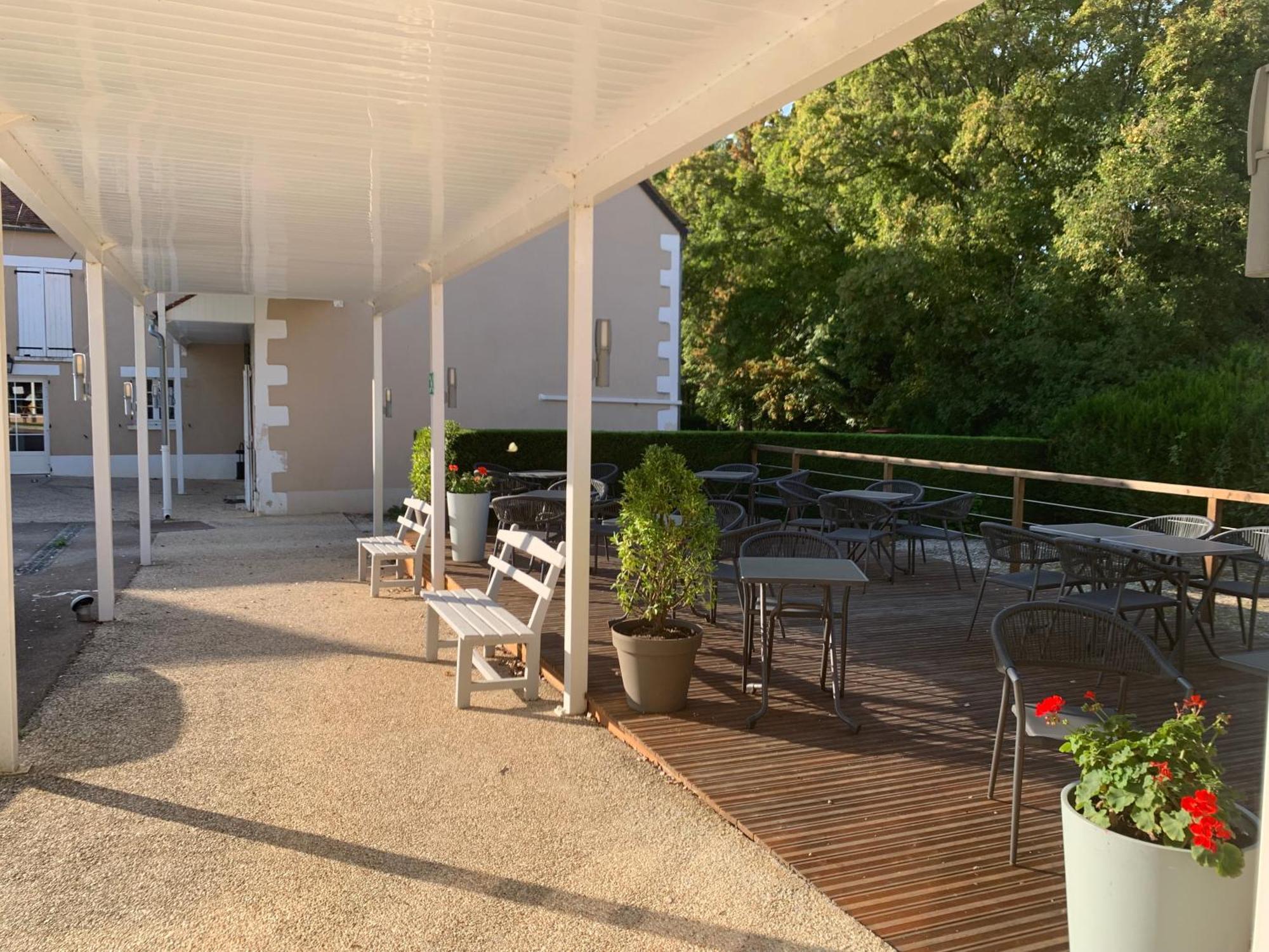 Logis Hotel Restaurant Le Moulin De La Coudre Venoy Dış mekan fotoğraf