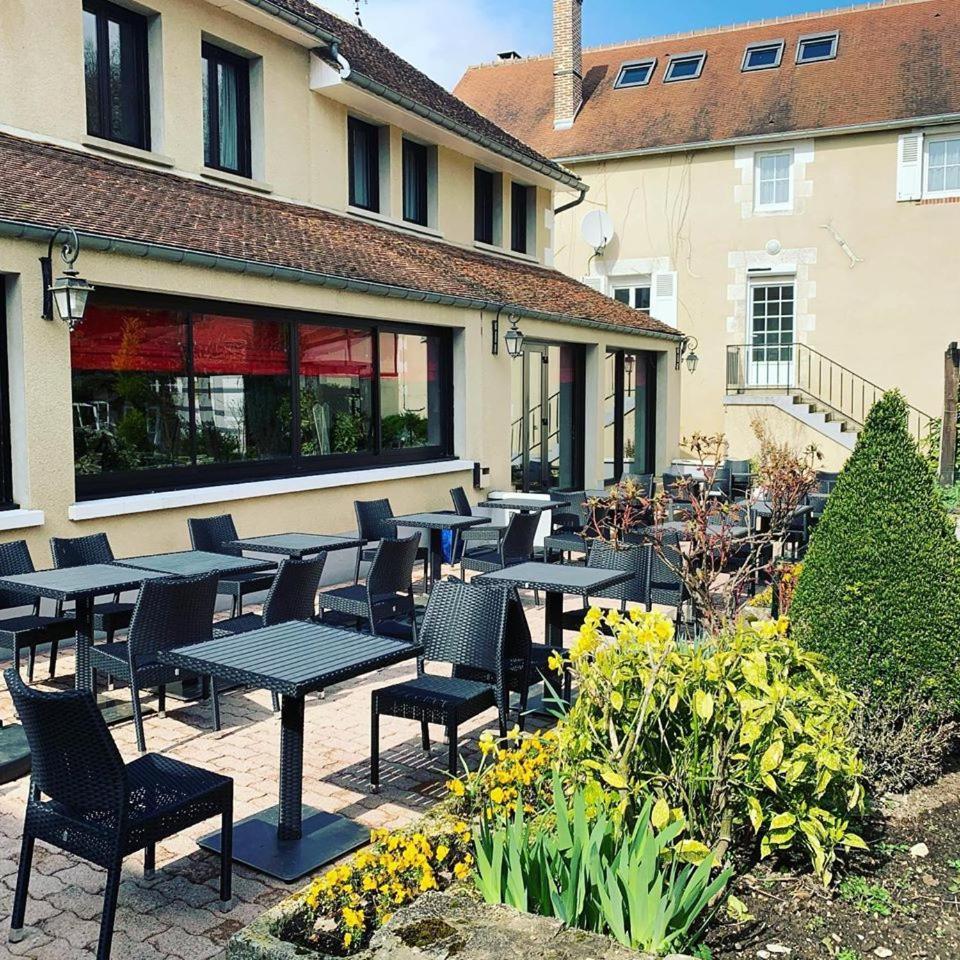 Logis Hotel Restaurant Le Moulin De La Coudre Venoy Dış mekan fotoğraf